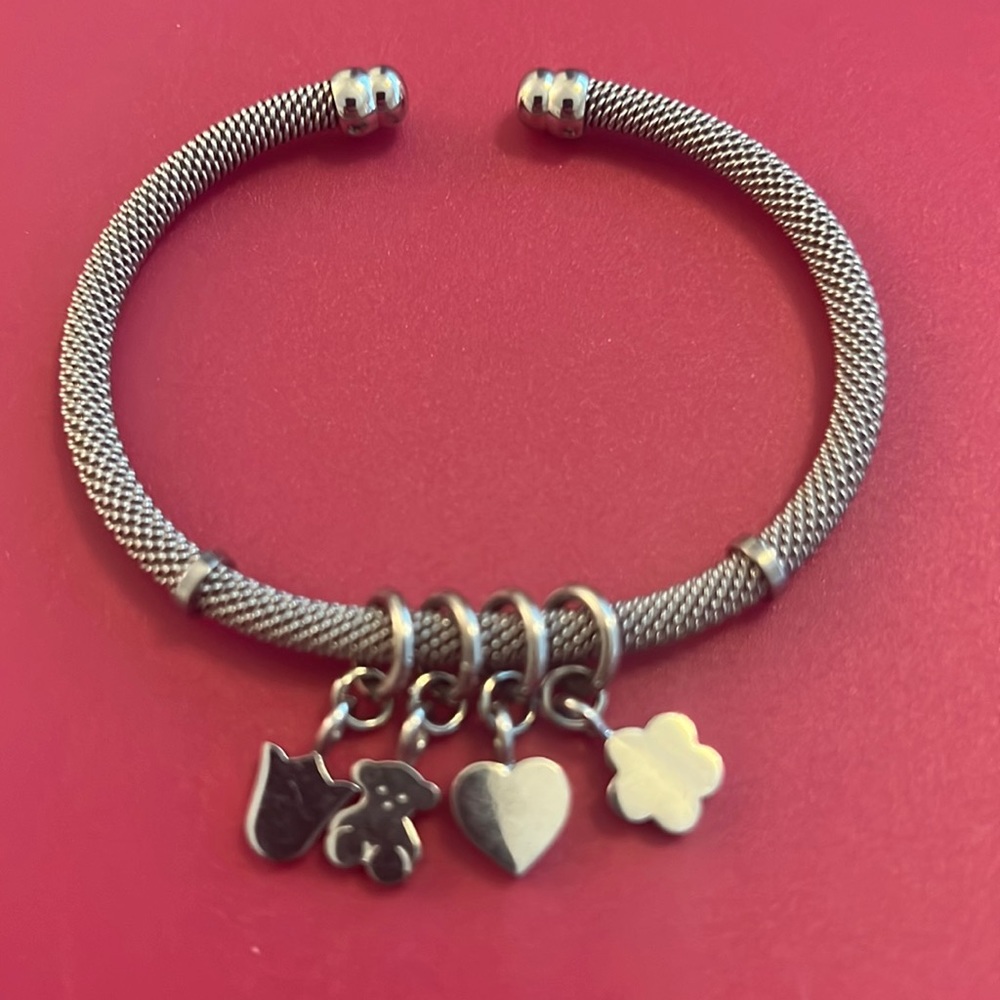 Tous charm bracelet